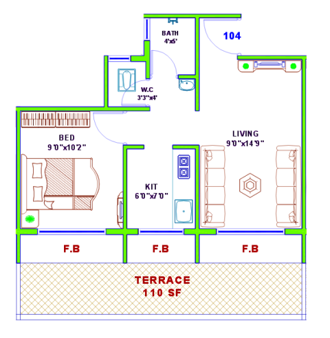 Residential Multistorey Apartment for Sale in Plot No.5, Sector 34B , Kharghar-West, Mumbai